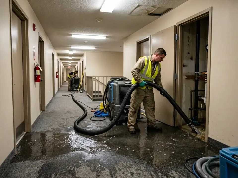 multi-unit-apartment-hallway-f-005 — frequently asked questions, Emergency Burst Pipe Water Extraction & Removal in San Migu…